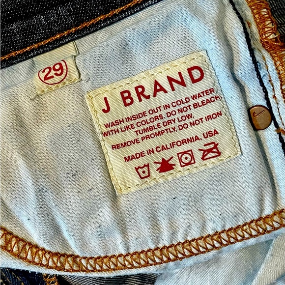 J Brand Blue Classic Made in USA Jeans Size 29 826CO32 - Picture 3 of 7